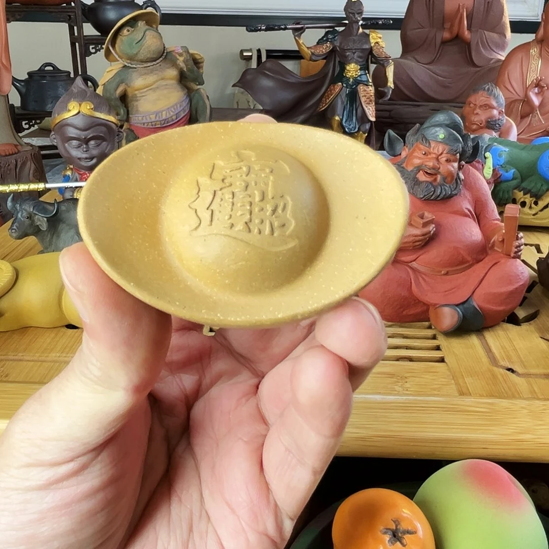 茶壶紫砂金元宝茶宠