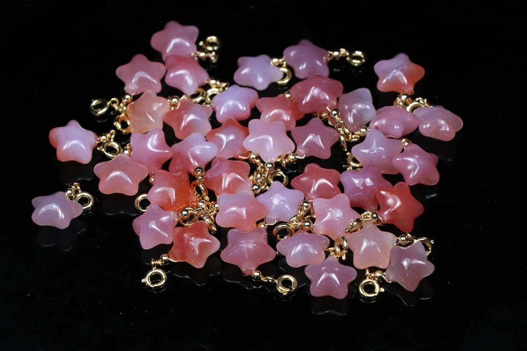 原矿无优化天然保山南红笑脸星多样性发一个）不备注挑色）