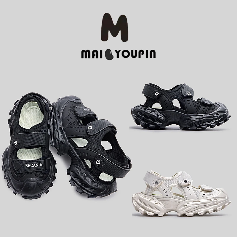 麦逗家【巴家凉鞋】运动轮胎儿童凉鞋