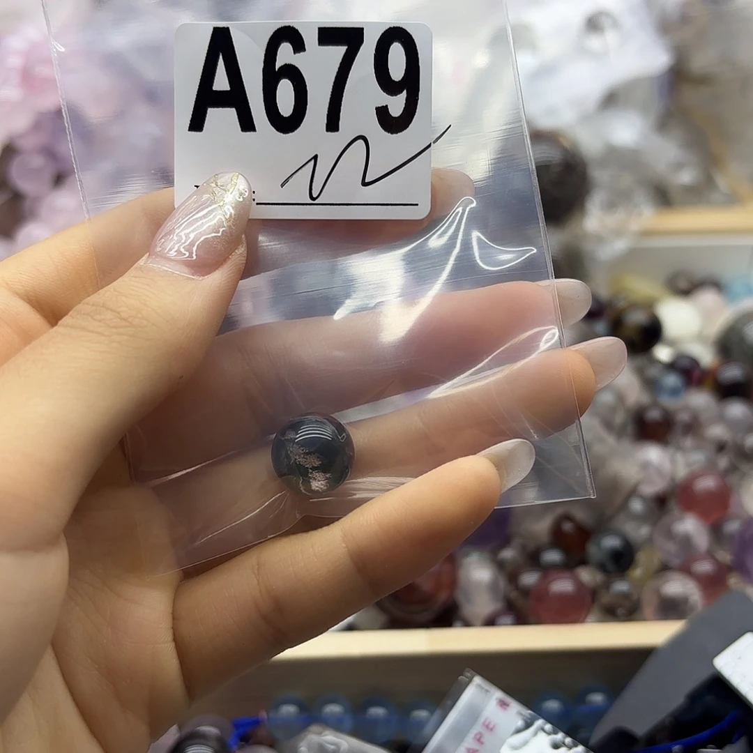 七***°紫晶珠宝半成品未镶嵌679