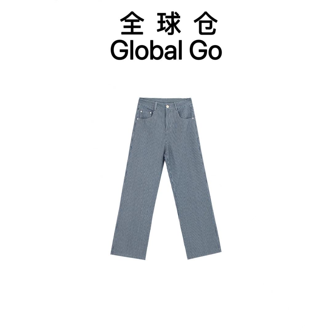 【全球仓Global Go】2025秋季牛仔裤休闲百搭潮流直筒长裤902