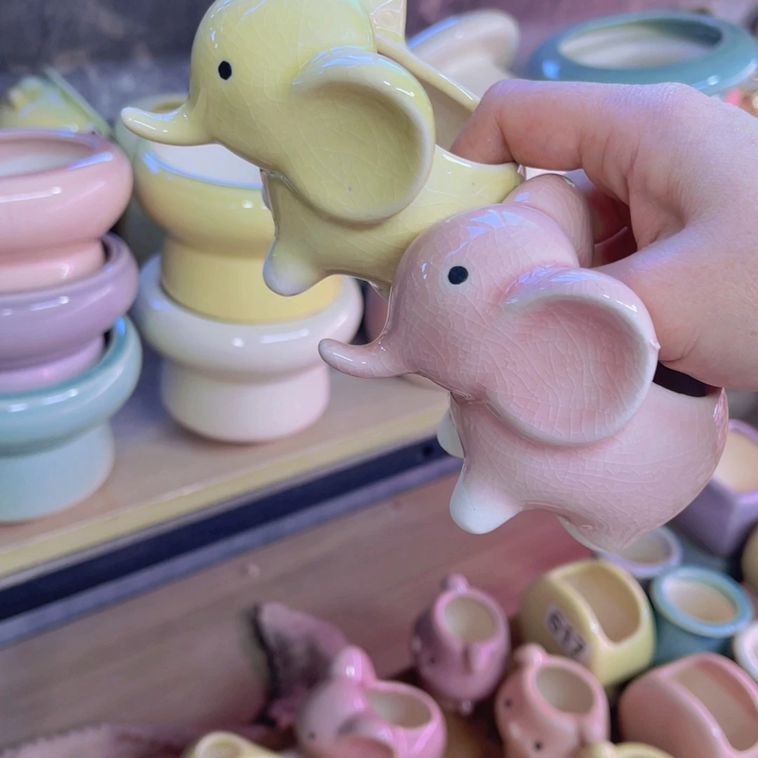 陶瓷花盆当场凑满12包邮