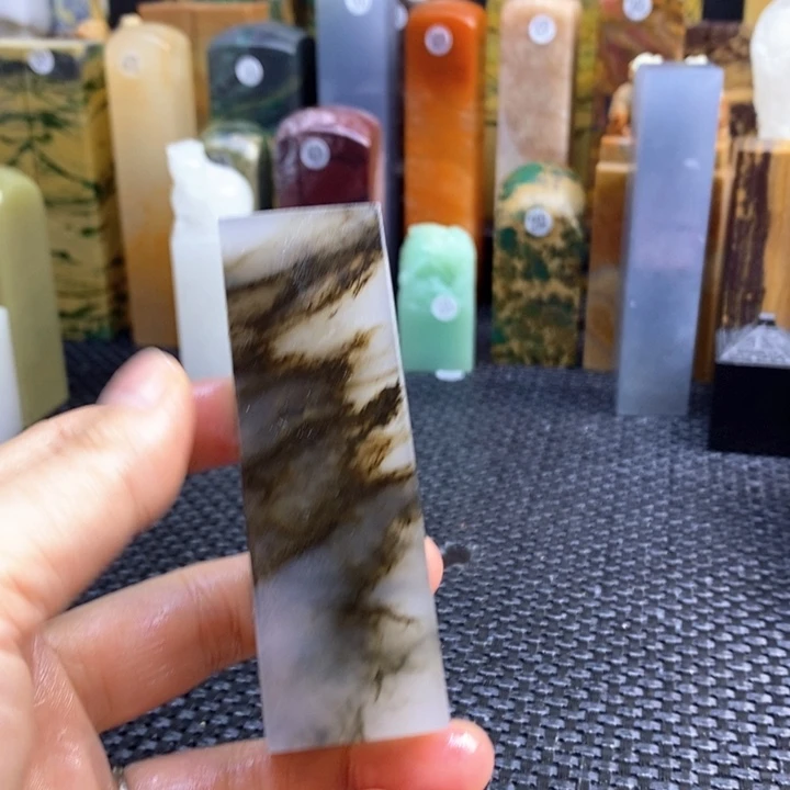 云南石哈*?青田石印章石