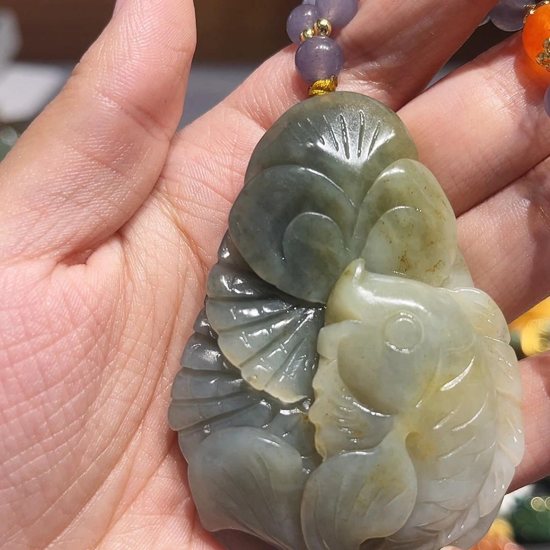 未镶嵌岫玉毛衣链