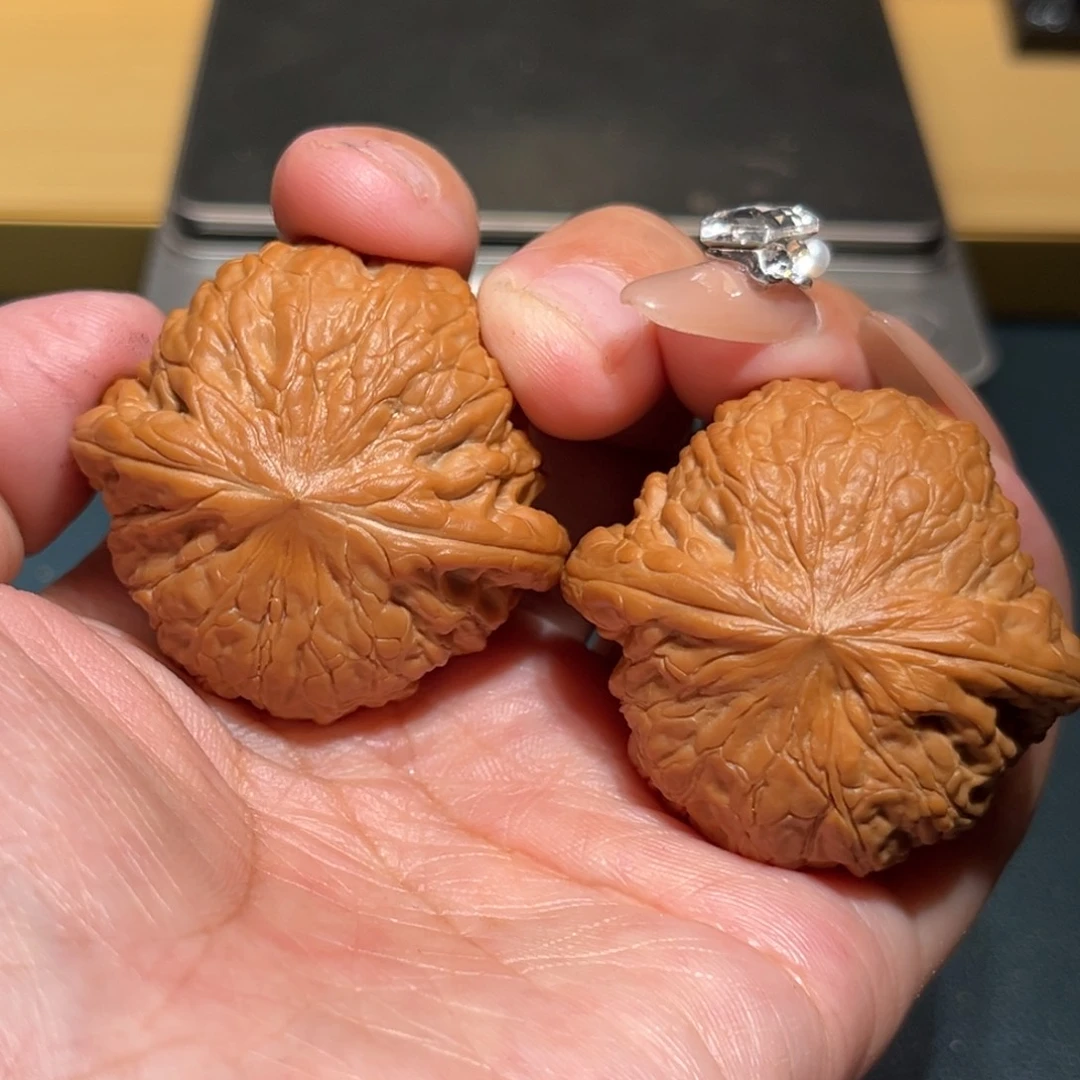 文玩核桃把件铁锤4 0