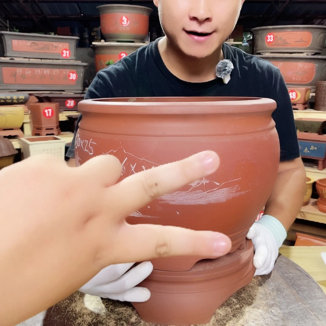 知***日紫砂花盆工厂直发