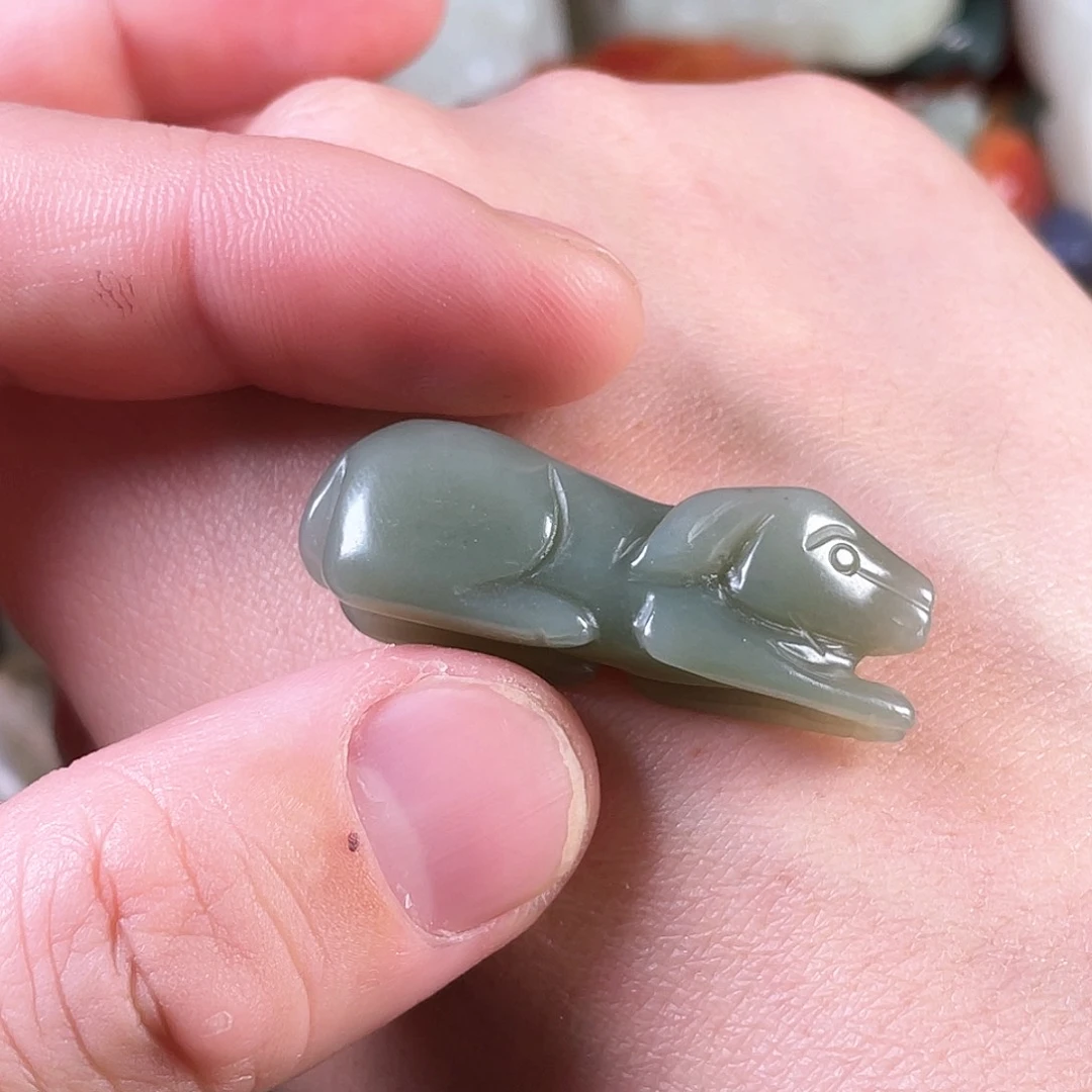 和田玉（糖玉）颈饰未镶嵌