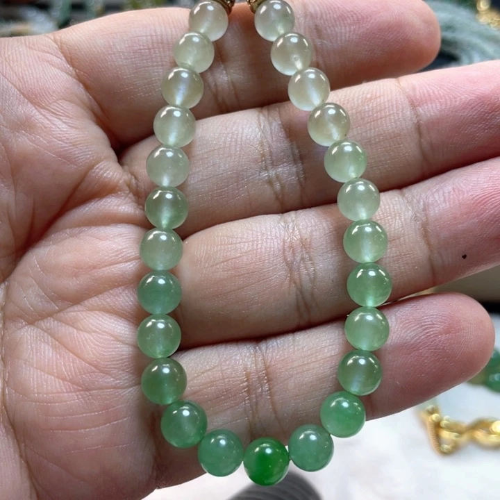 未镶嵌定制翡翠缅甸天然A货翡翠手串
