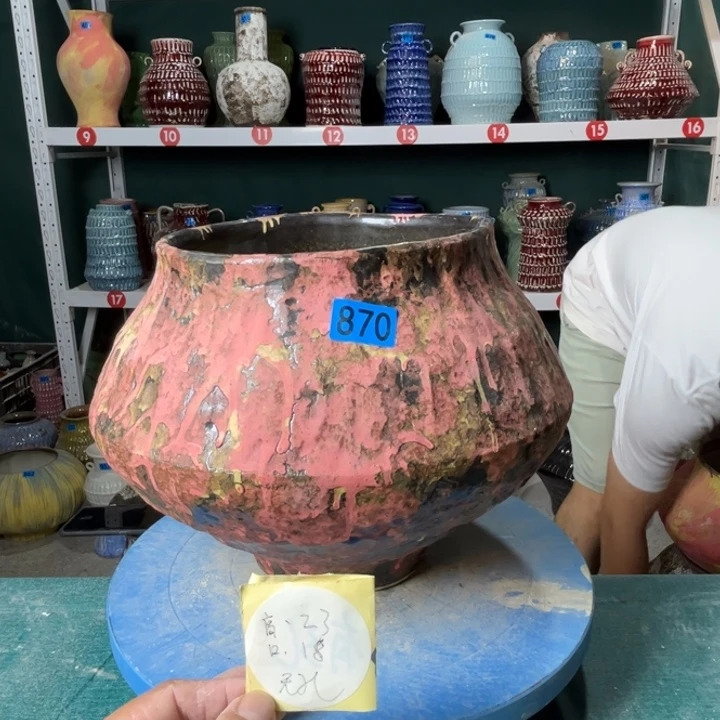 景德镇陶瓷花盆花器870