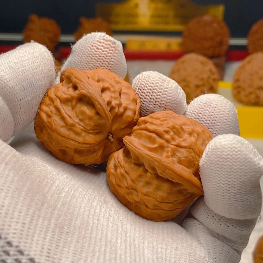 *****文玩核桃把件平谷大枣