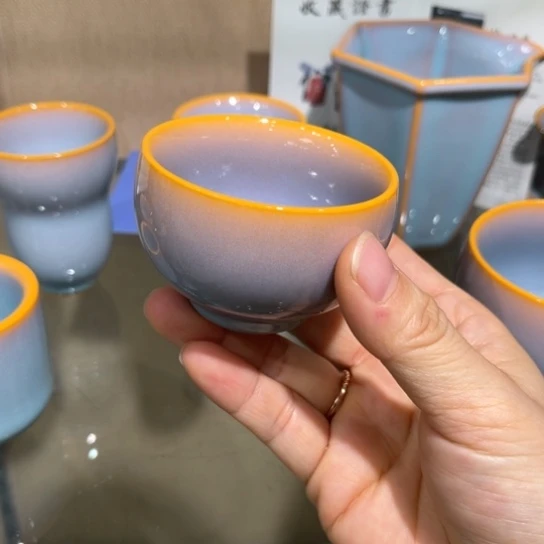 瓷片大宋名窑汝瓷茶具