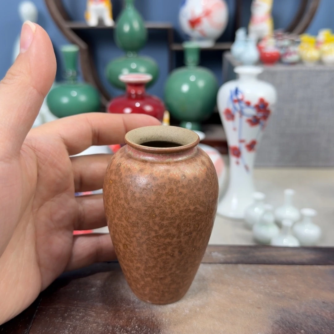 陶瓷手工小花器摆件