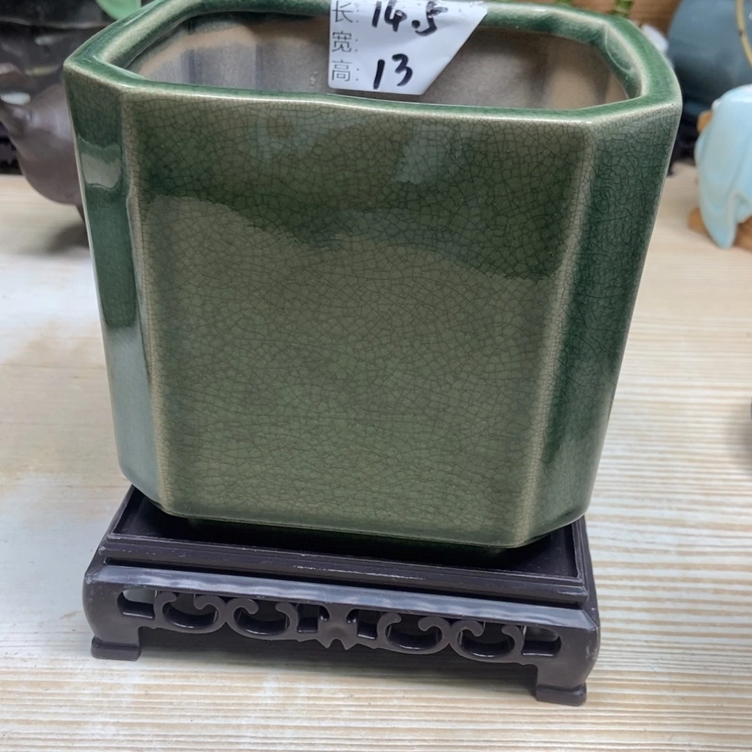 瓷片陶瓷花盆陶瓷艺术