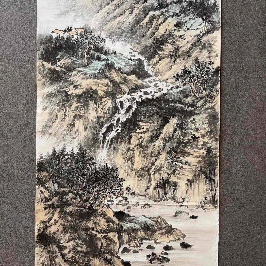 国画张宇老师手绘作品