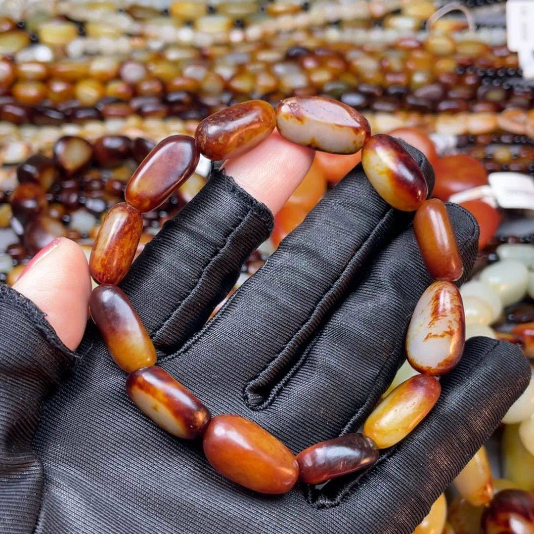 和田玉手链未镶嵌