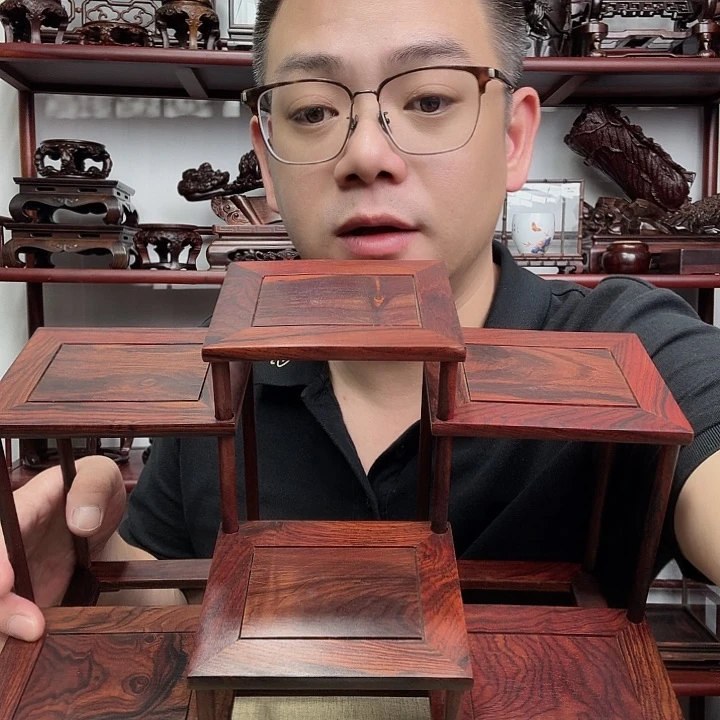 微凹黄檀工艺品底座