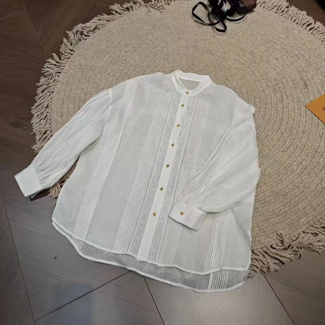 【GUQI】高货 新款简约百搭显瘦遮肉衬衫#240003