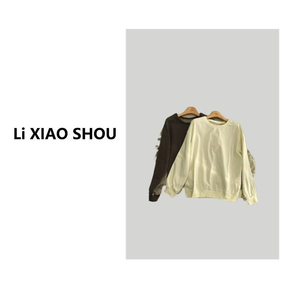 【李小瘦大码女装】新款气质休闲高级韩版宽松T恤女137
