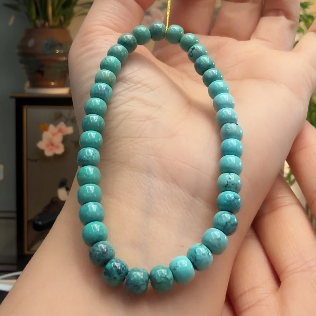 绿松石未镶嵌颈饰