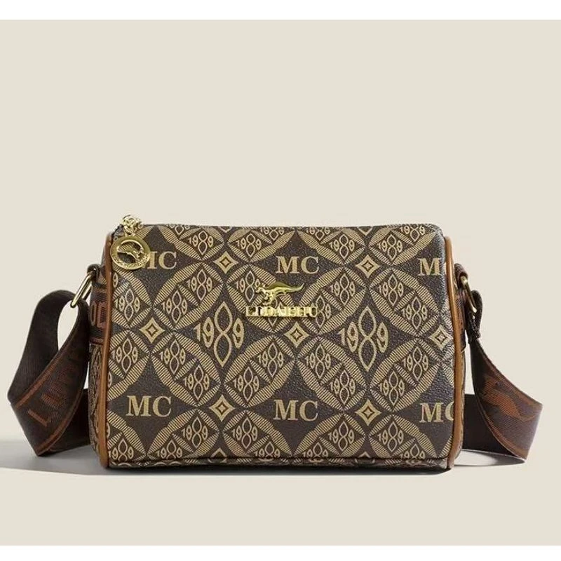 秋季时尚大容量轻奢单肩包斜跨包包8030