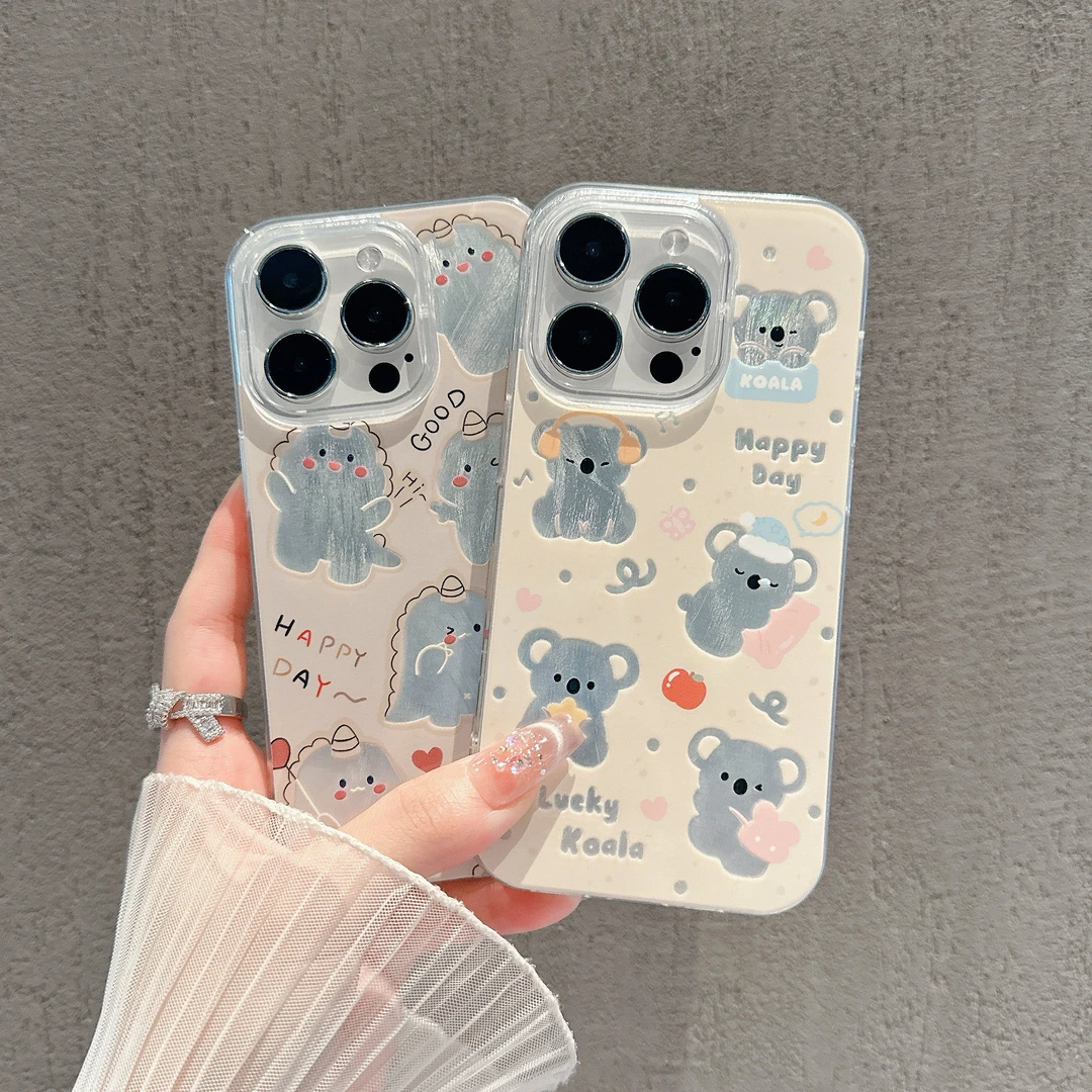 恐龙羽纱适用苹果华为vivo荣耀小米OPPOiPhone12/13/14/15手机壳