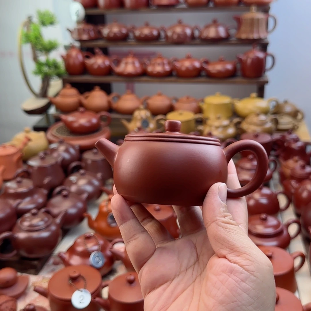 房***仔茶壶紫砂朱泥壶茶壶茶具套装家用
