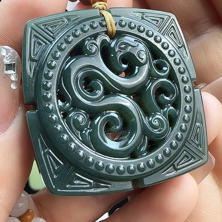 和田玉挂件未镶嵌定制发货