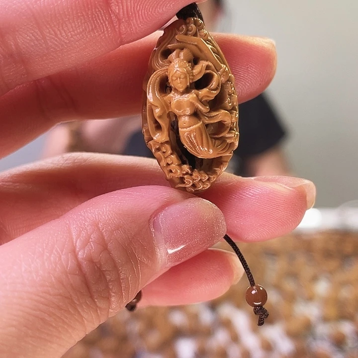 橄榄核吊坠橄榄核