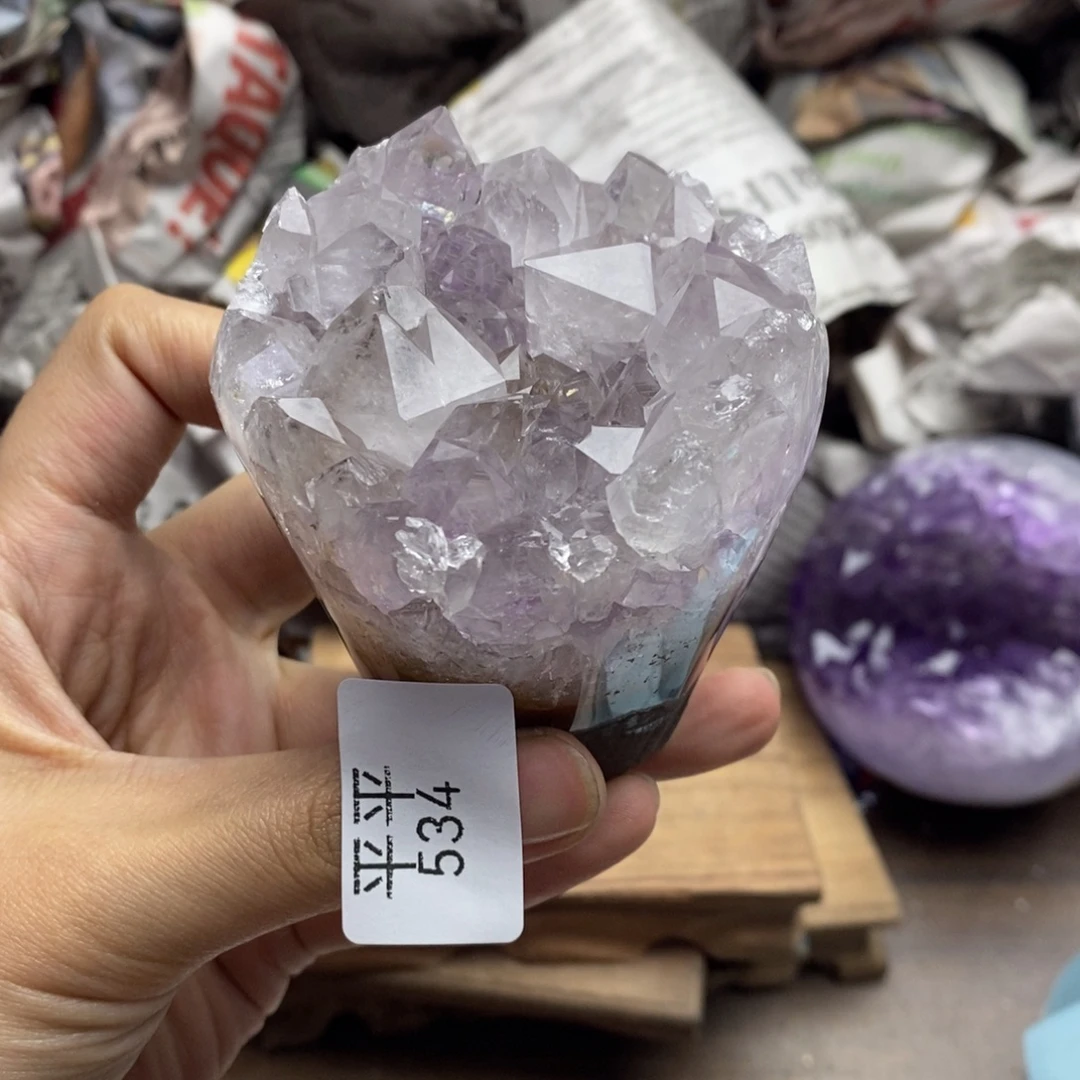 未镶嵌珠宝半成品紫晶
