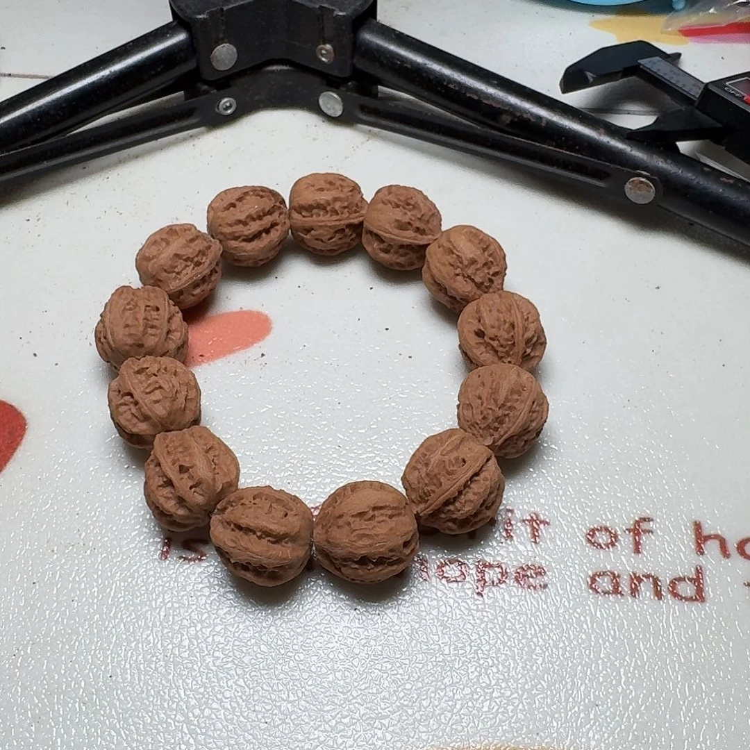 核桃手串/手链31号边肚高23