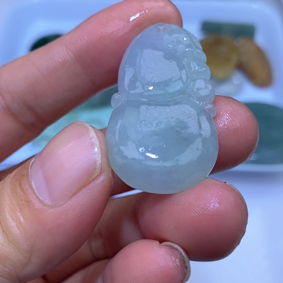 定制翡翠未镶嵌葫芦