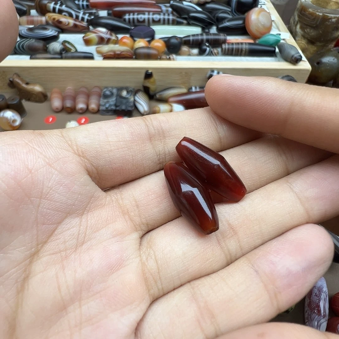 一***你玛瑙/玉髓合金珠宝半成品