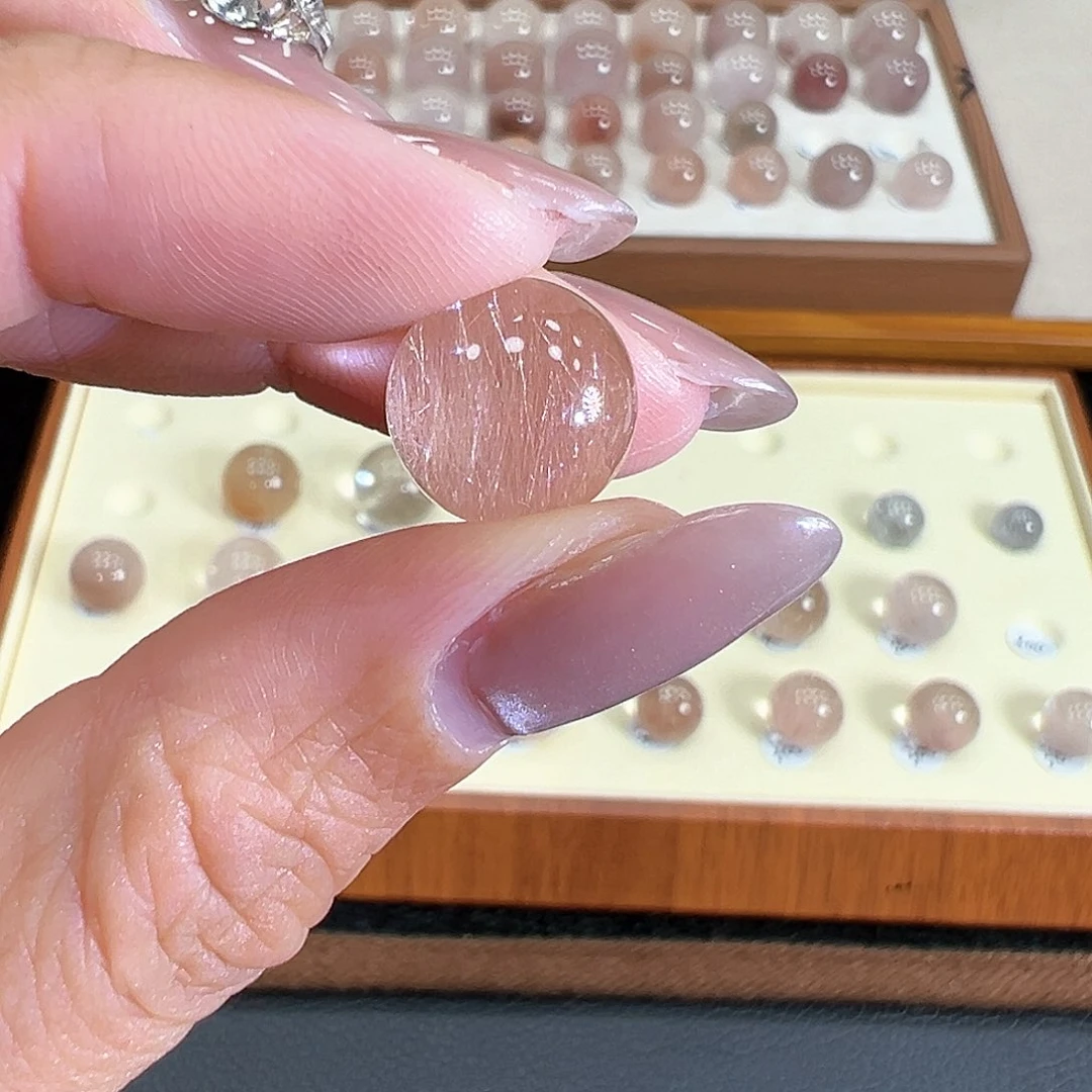 水晶手链未镶嵌H*12.6m橘透