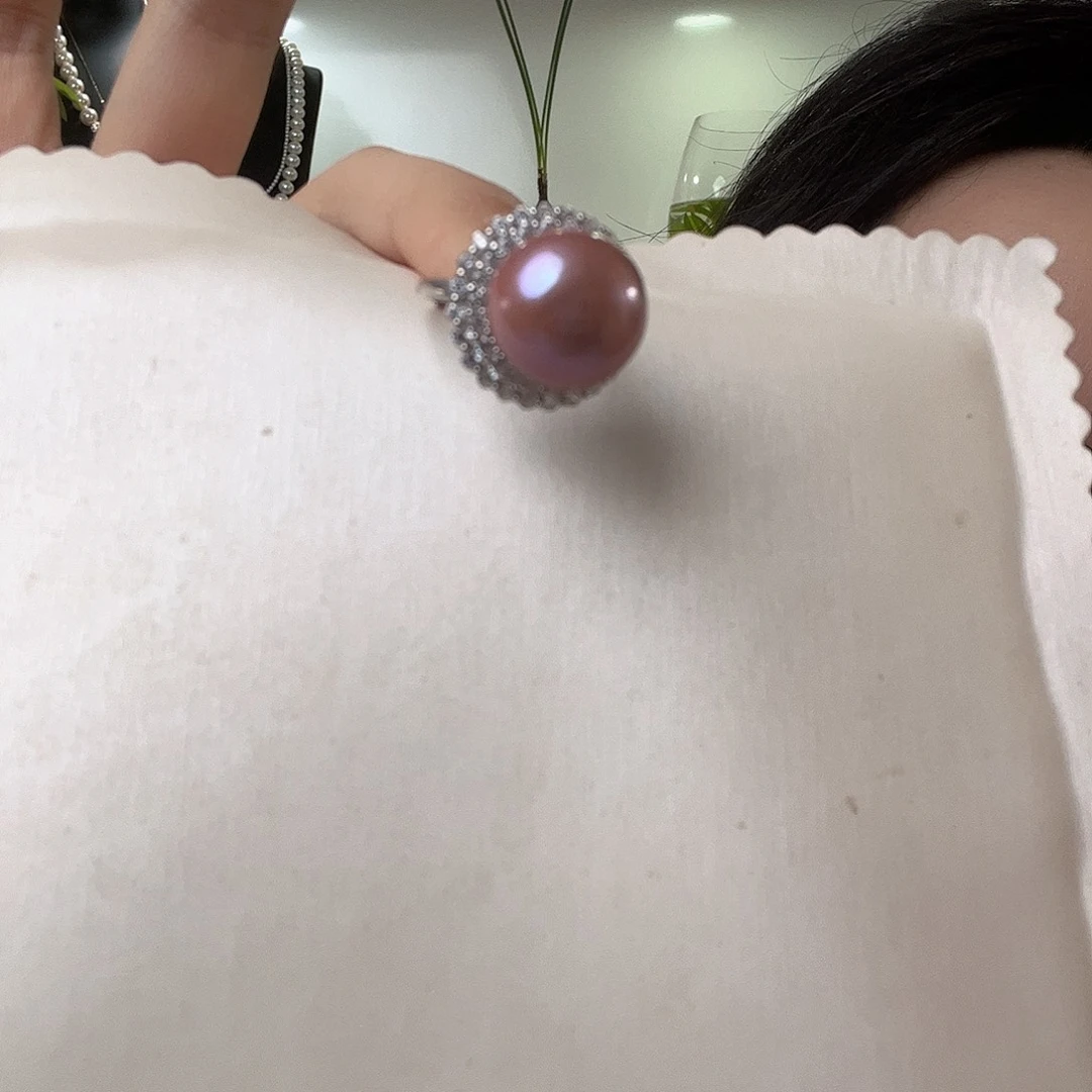 戒指淡水珍珠未镶嵌