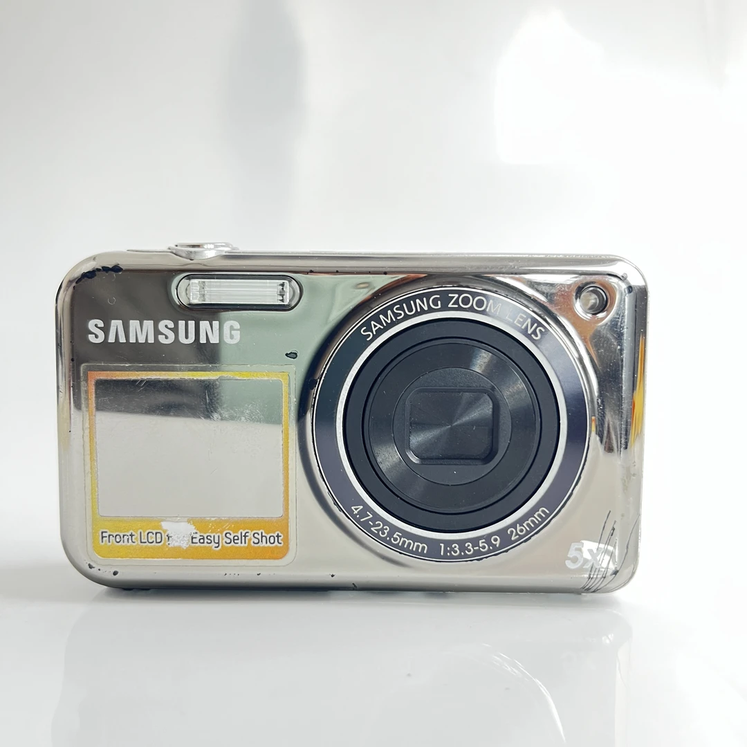 95新 Samsung/三星 pl120金色可自拍1420万像素5倍变焦ccd