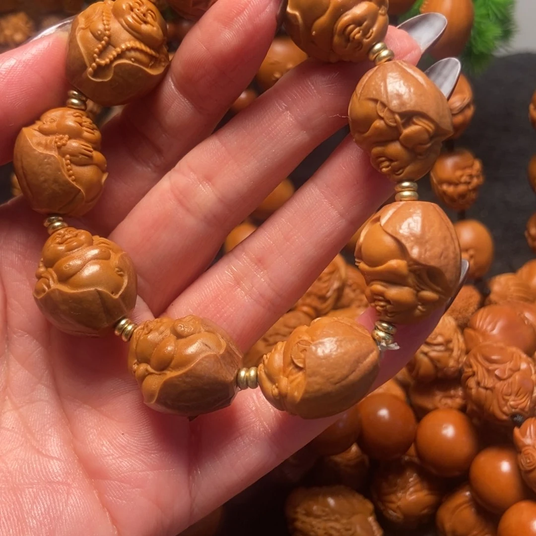 橄榄核吊坠包衣弥勒