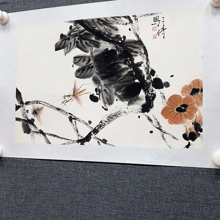 国画书画作品多次