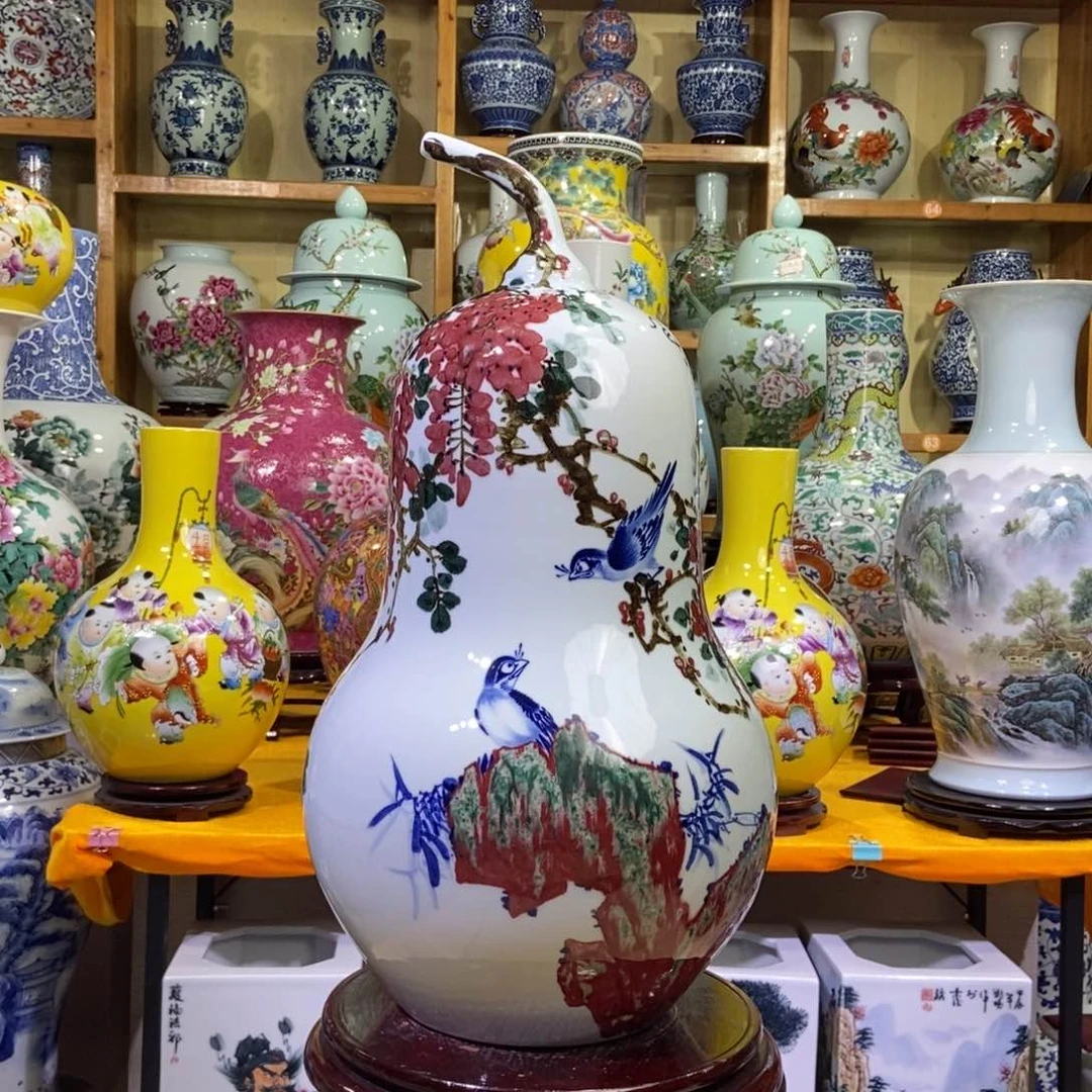 景德镇陶瓷花瓶摆件