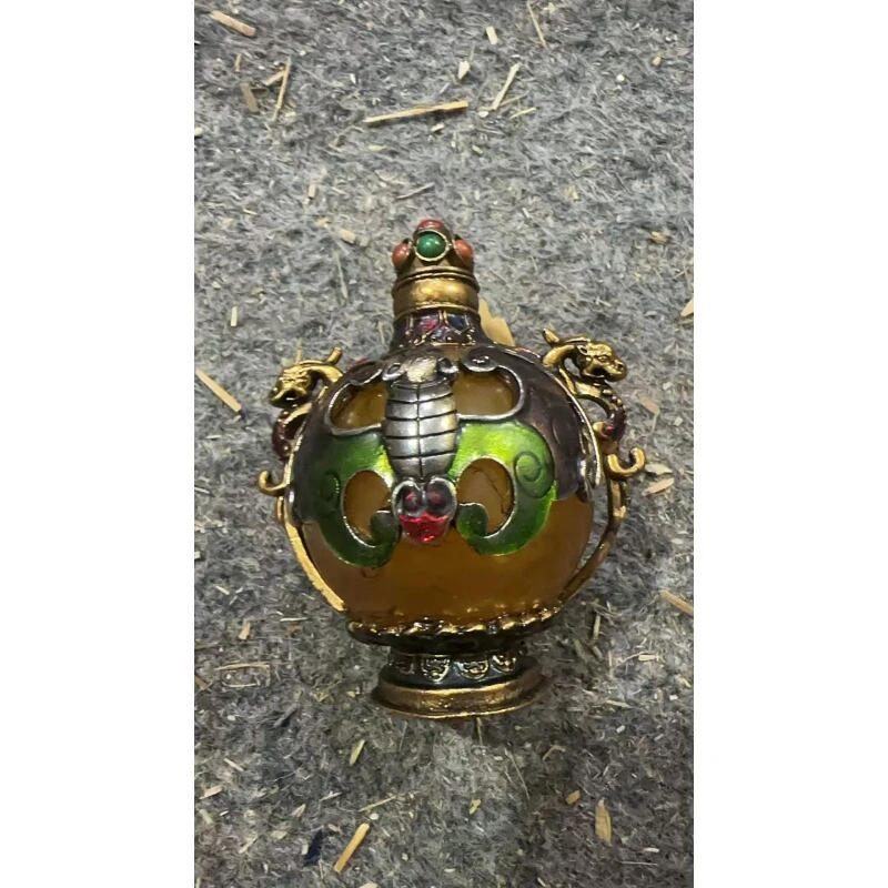 福报平安蝙蝠鼻烟壶