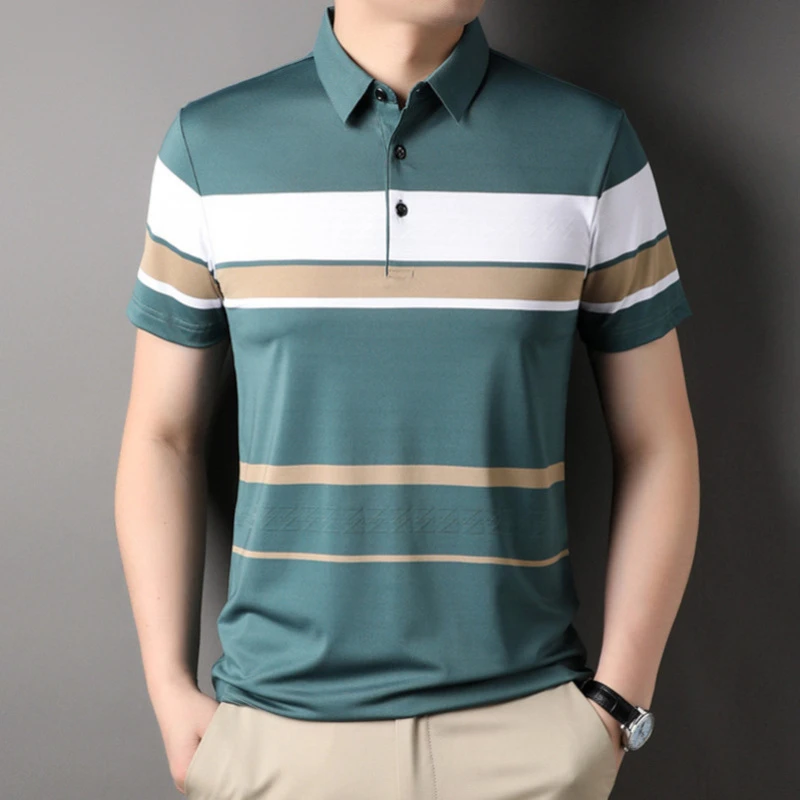B2男士短袖polo衫体恤夏季休闲