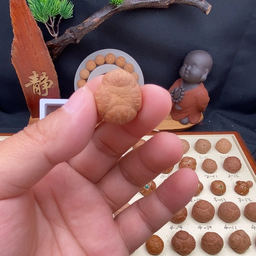 吊坠龙眼菩提麒麟