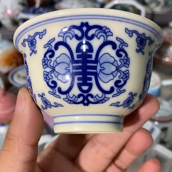 摆件景德镇陶瓷主人杯12344