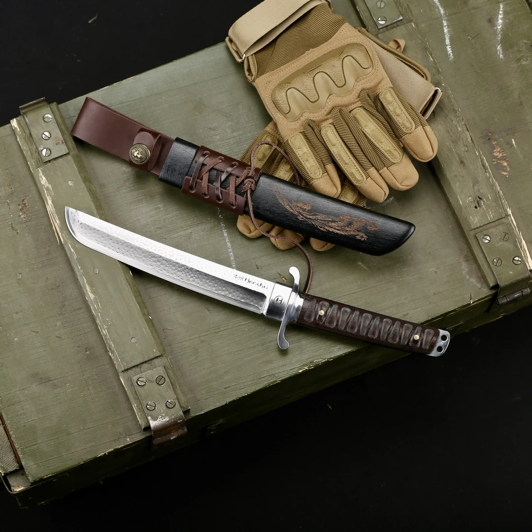 大马破锋-SS多功能水果刀野营户外手把肉锋利高硬度露营家用刀具