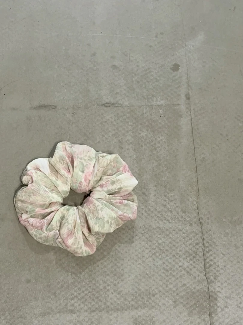 碎花发圈发饰 00551