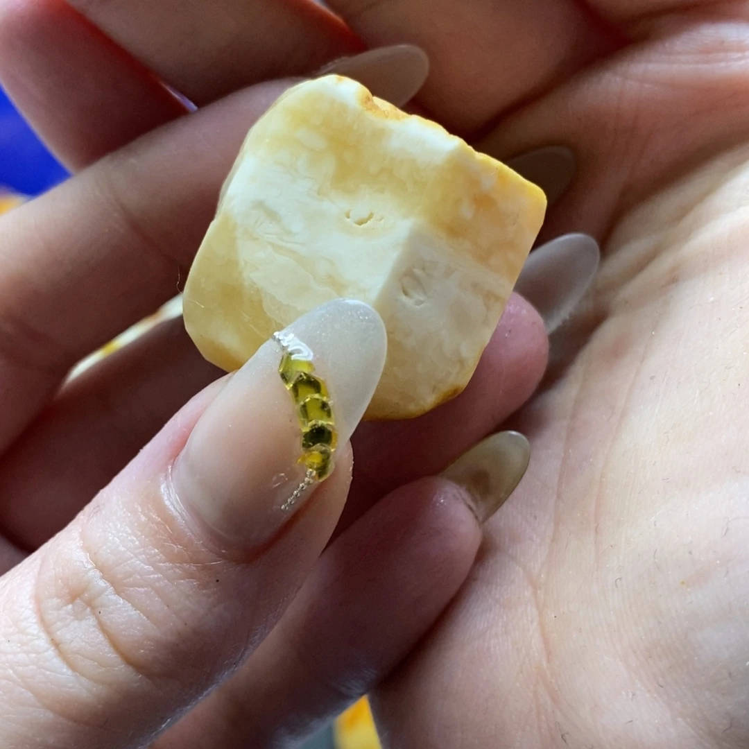 定制琥珀未镶嵌传世琥珀蜜蜡定制