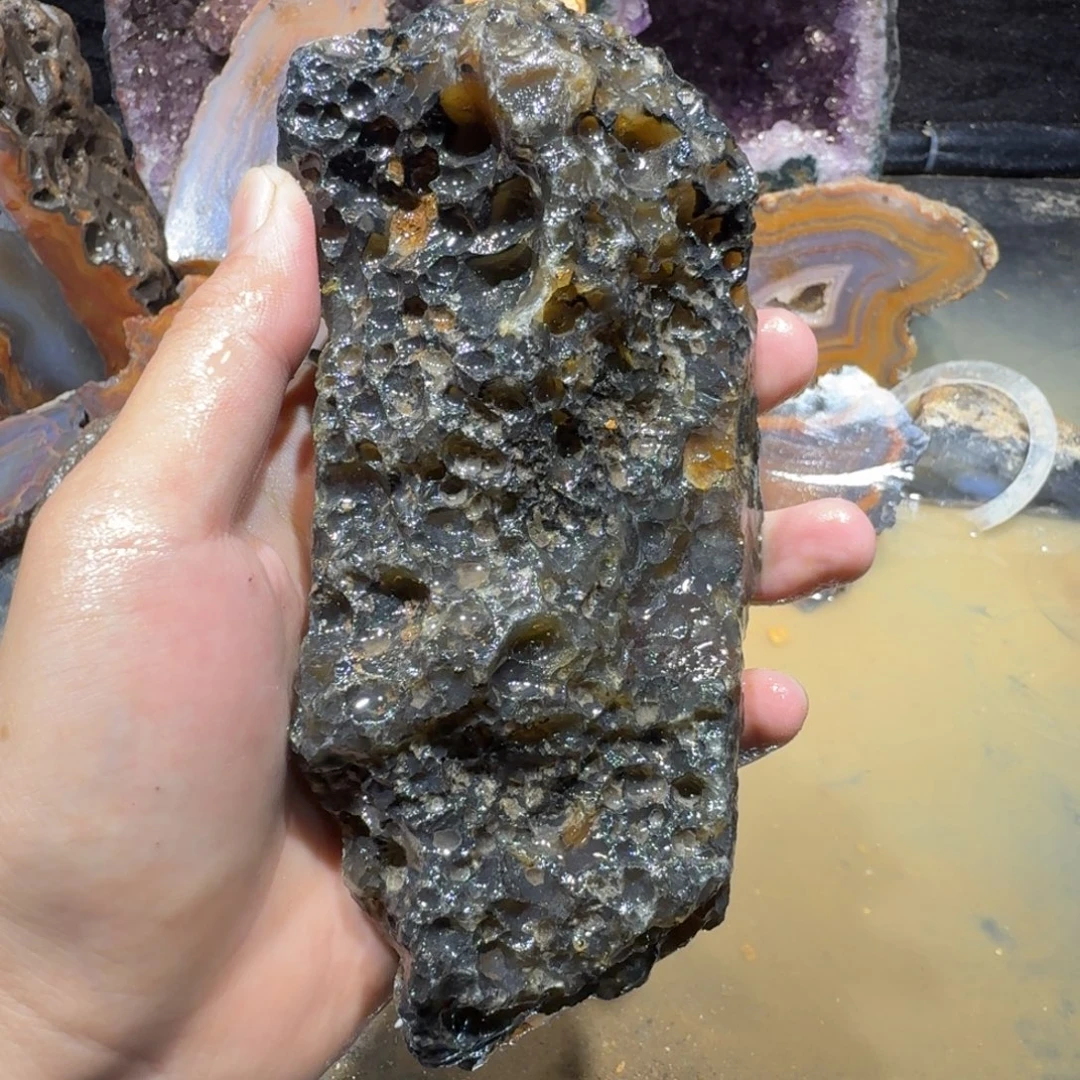 未镶嵌玛瑙/玉髓珠宝半成品