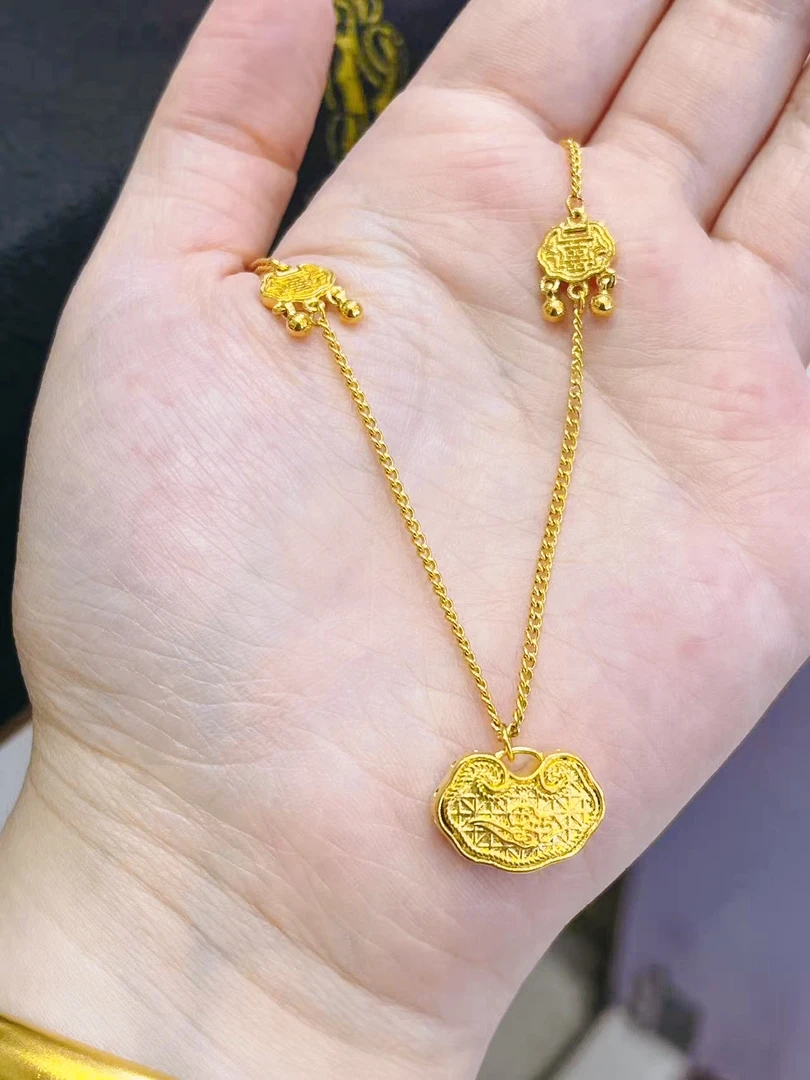 合金项链 金韵风华套链