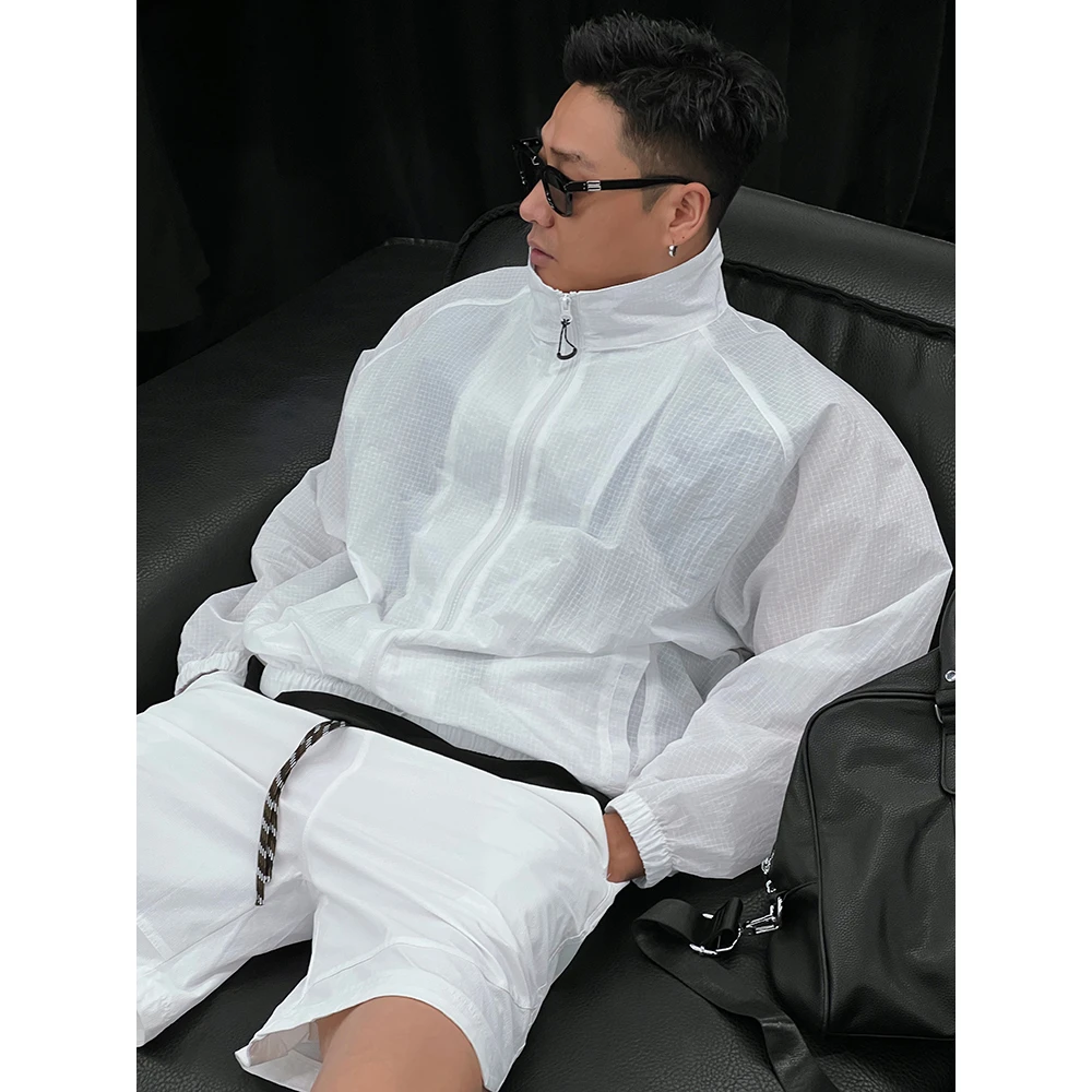 宋春江同款 春夏防晒外套挺阔显宽速干百搭休闲立体剪裁男女上衣