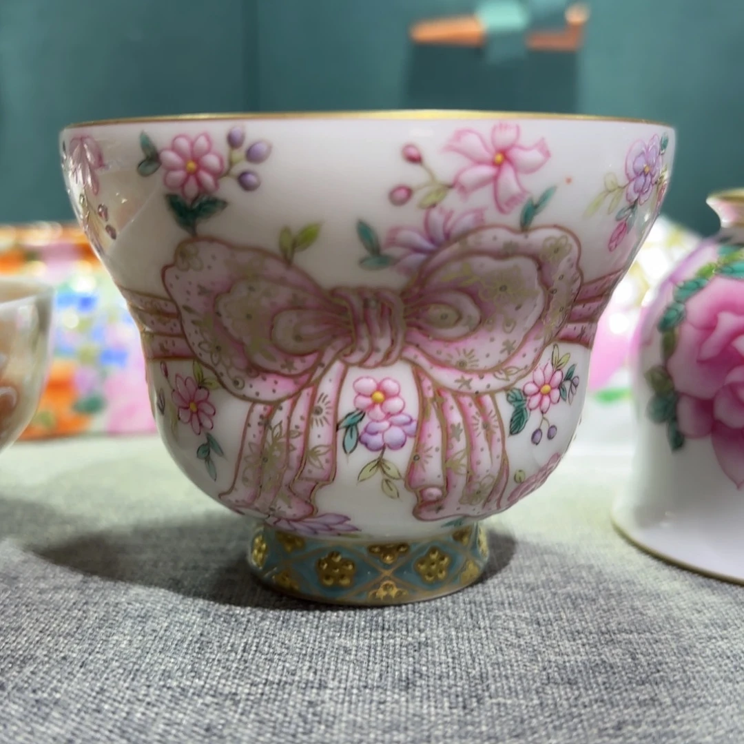 纯手工手绘 高端茶器