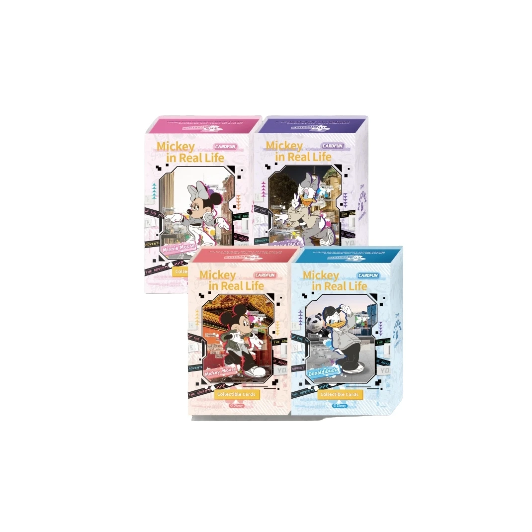 【拆盒】集卡社×迪士尼《米奇奇遇记》正版动画周边收藏卡牌盲盒